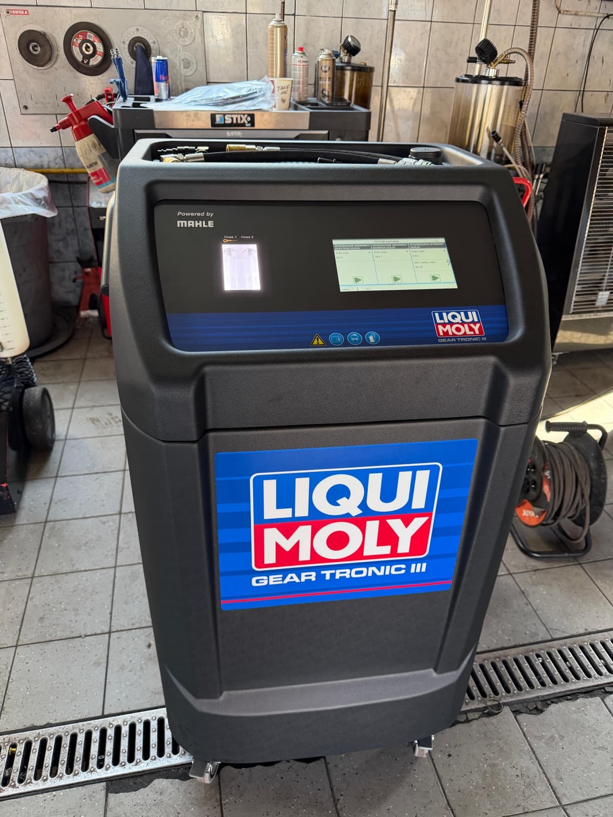 Maszyna Liqui Moly Gear Tronic III w serwisie Premio Gerex Bochnia